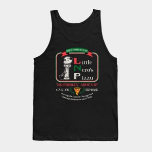 Little Nero's Pizza Dks Worn Out Tank Top